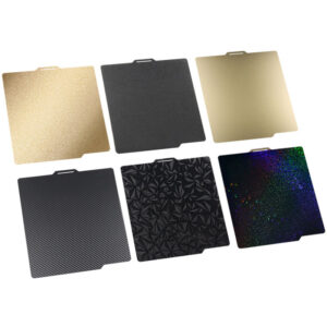 Double-Sided PEI Spring Steel Build Plate for 3D Printers