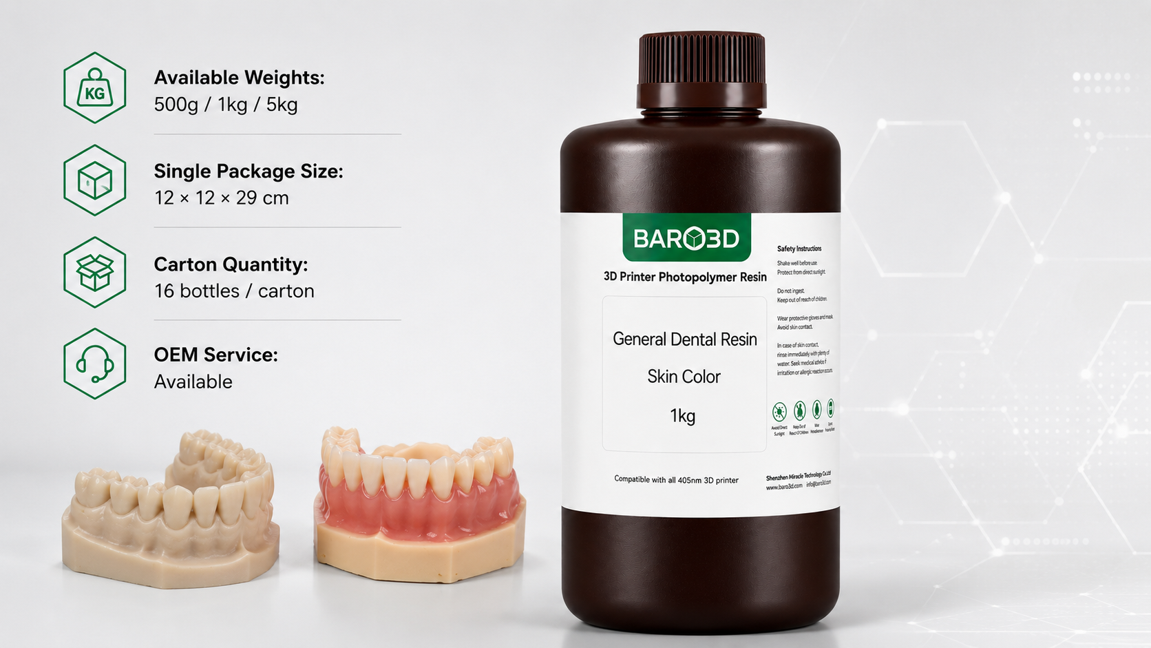 General Dental Resin 1kg - 图片 3